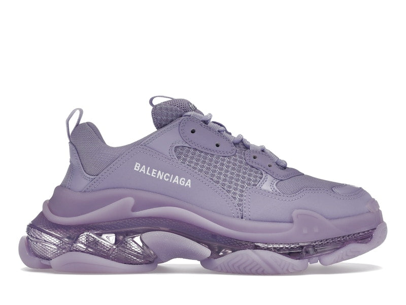 Balenciaga Triple S Clear Sole Purple (Women's)