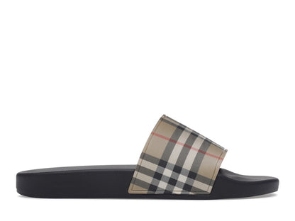 Burberry Vintage Check Slides Archive Beige