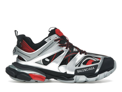 Balenciaga Track Black Red White Silver