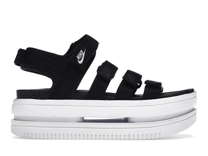 Nike Iconic Classic Sandal Black White White (Women's)