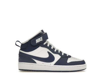Nike Court Borough Mid 2 White Blue Void (GS)