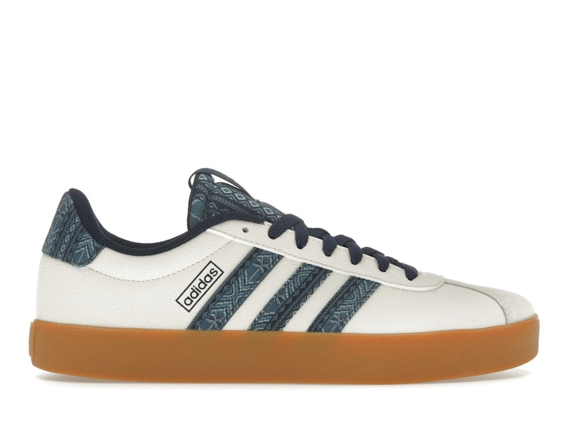 adidas Vl Court 3.0 Off White Night Indigo Gum (Women's)