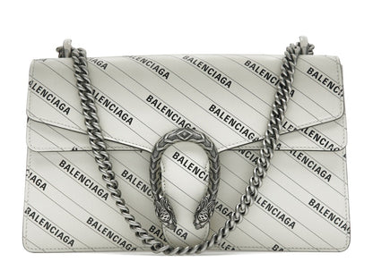 Gucci x Balenciaga The Hacker Project Small Dionysus Bag White