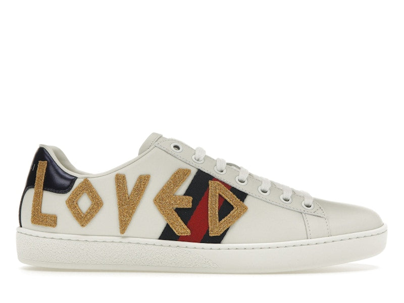Gucci Ace Embroidered Love (Women's)