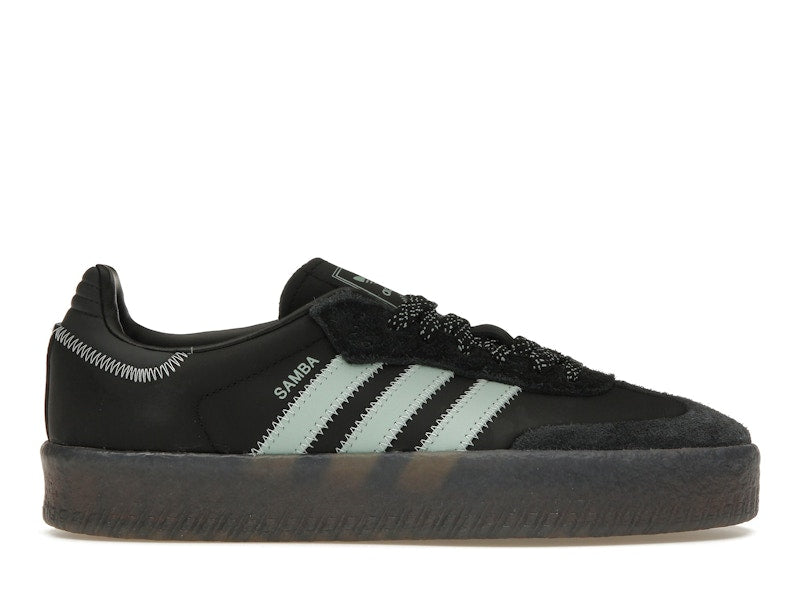 adidas Sambae Core Black Haze Green (Women's)