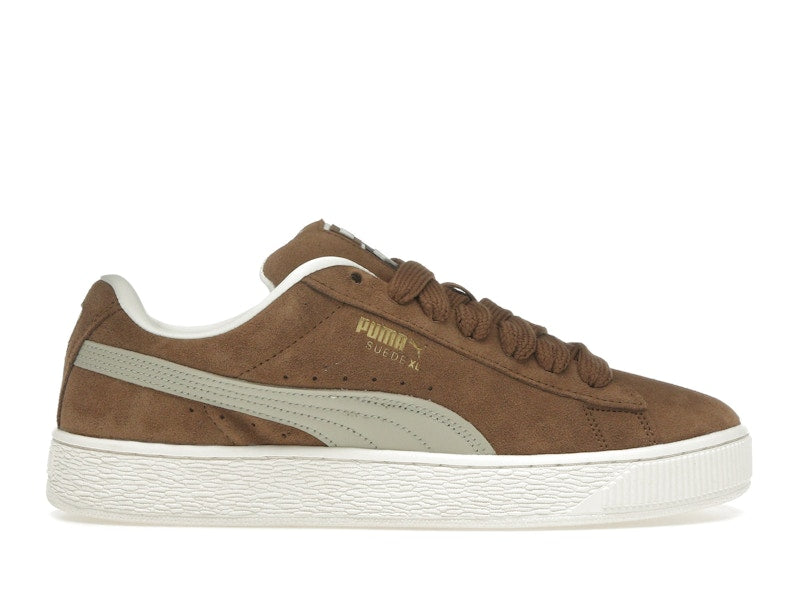 Puma Suede XL Tan White