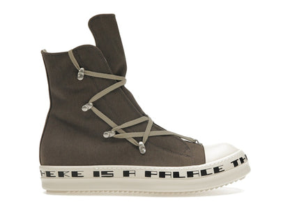 Rick Owens DRKSHDW Hexa High Dust Milk Black