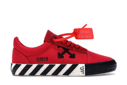 OFF-WHITE Vulc Low Red
