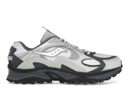 Saucony Grid Aura X Grey Pack White