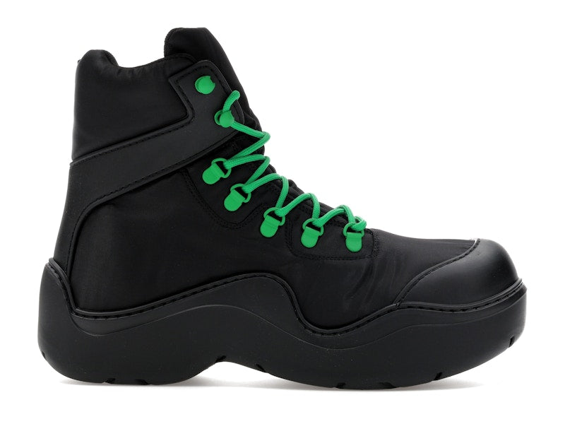 Bottega Veneta Puddle Bomber Black Green