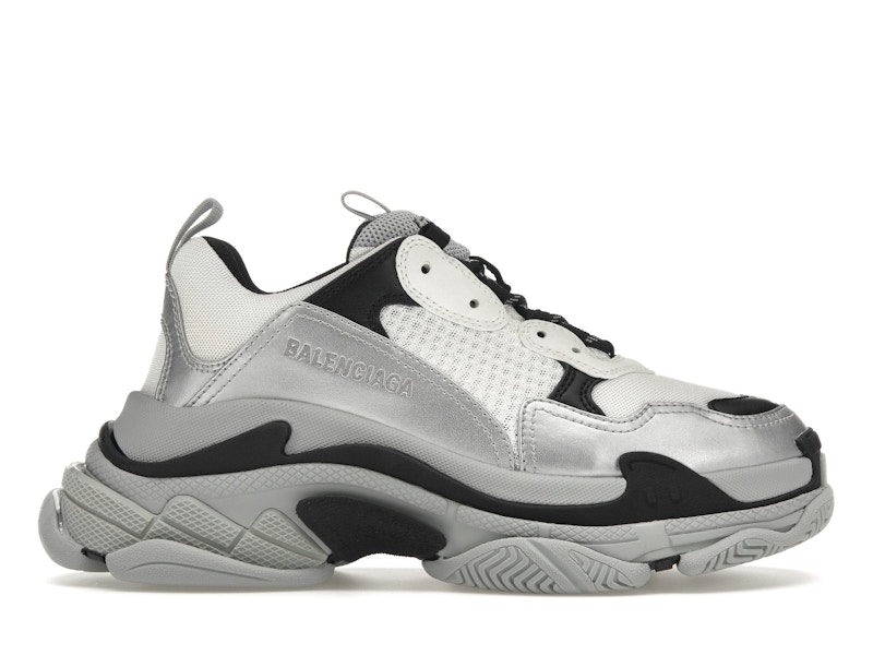 Balenciaga Triple S Grey Metallic