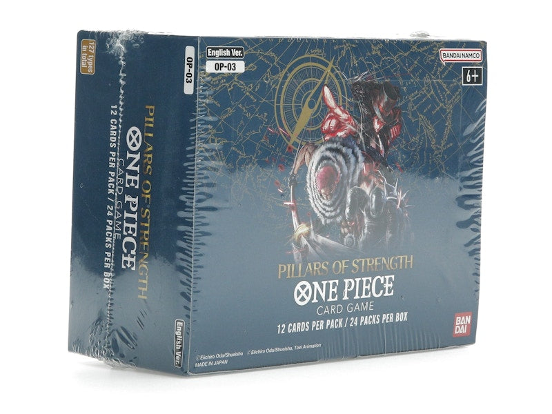 Bandai One Piece Card Game Pillars of Strength Booster Box (OP-03) (English)