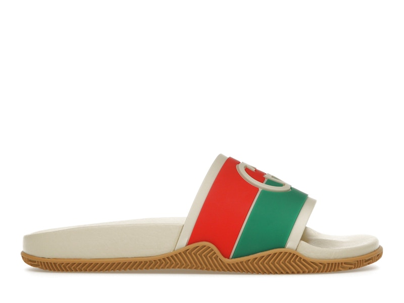 Gucci Slides Interlocking G Orange (Women's)