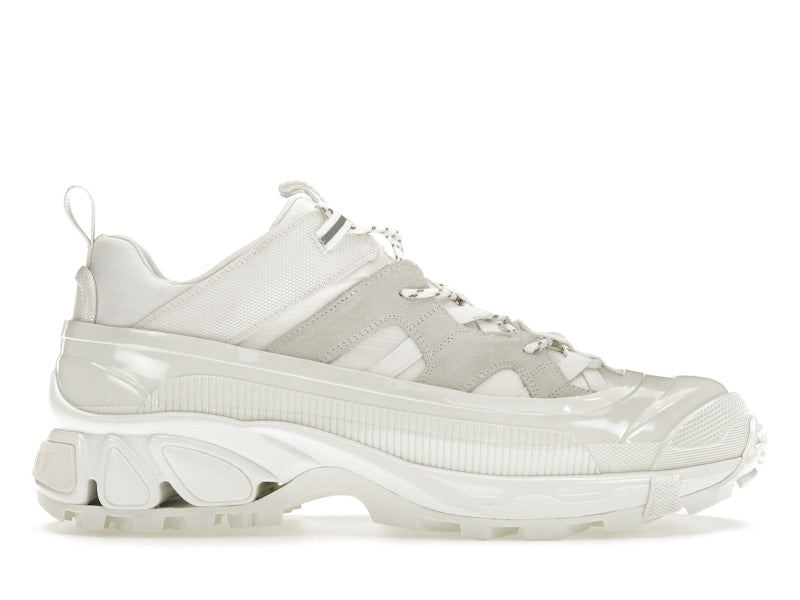Burberry Arthur White Suede