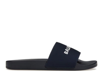 Balenciaga Pool Slide Navy