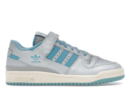 adidas Forum 84 Low Silver Metallic Preloved Blue Grey Two