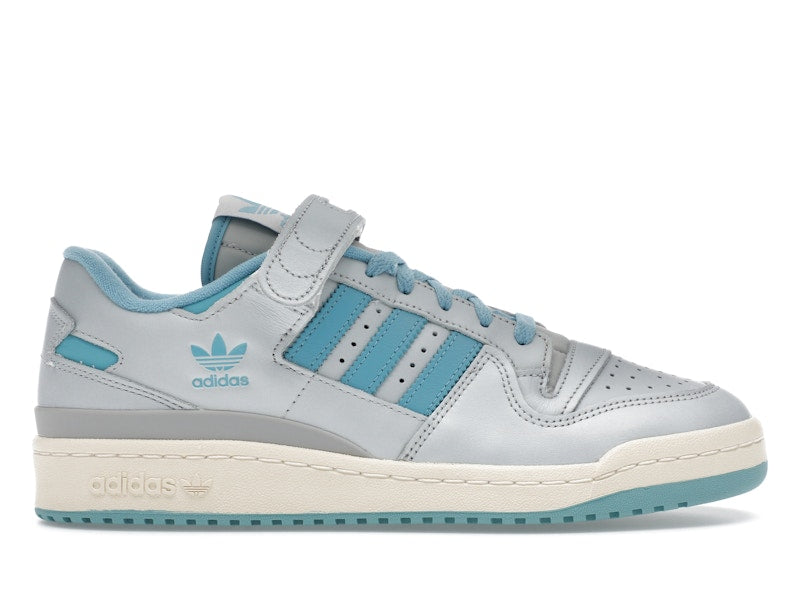 adidas Forum 84 Low Silver Metallic Preloved Blue Grey Two