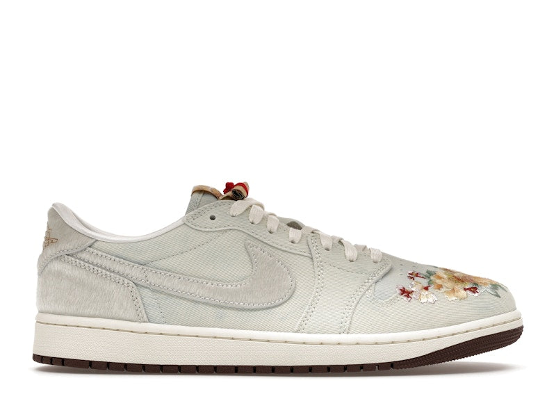 Jordan 1 Retro Low OG Football Grey Sail Light Chocolate