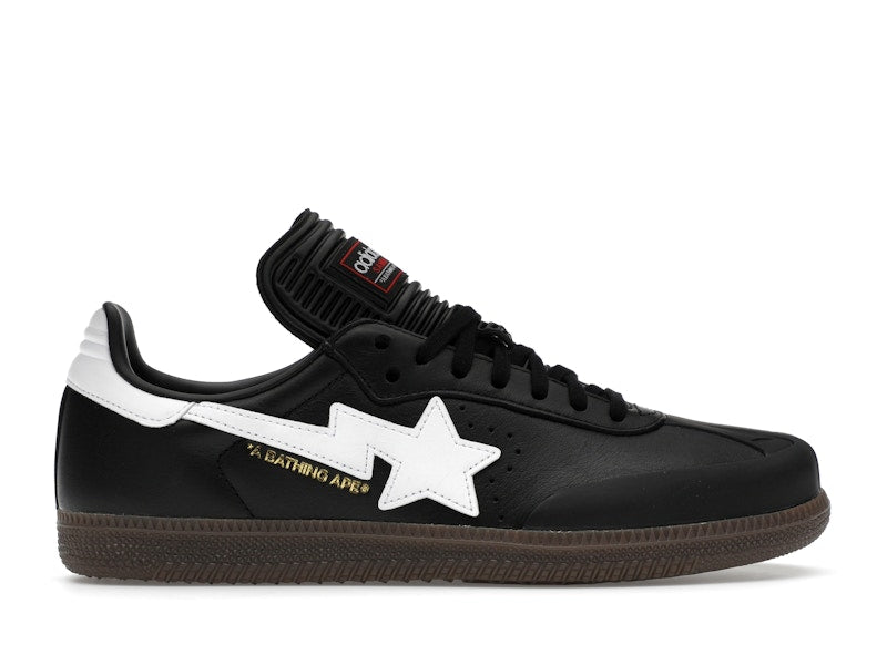 adidas Samba Bape Black White Gum