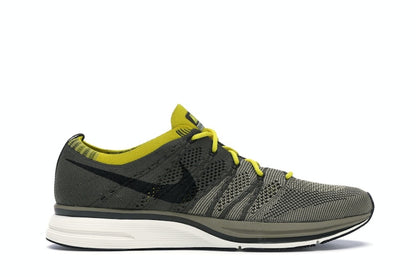 Nike Flyknit Trainer Cargo Khaki Bright Citron