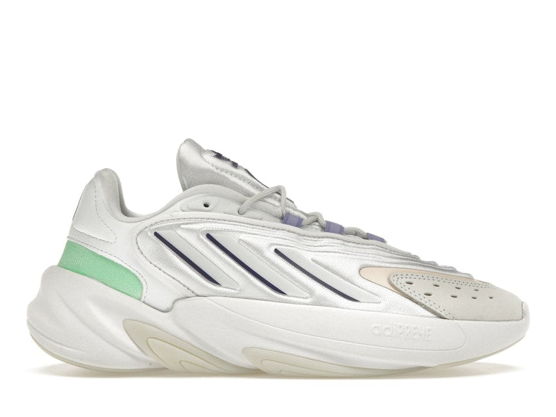 adidas Ozelia Cloud White Dark Purple Beam Green (Women's)