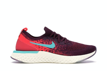 Nike Epic React Flyknit Bordeaux Hyper Jade (Women's)