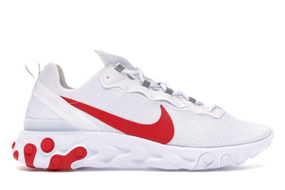 Nike React Element 55 White Red