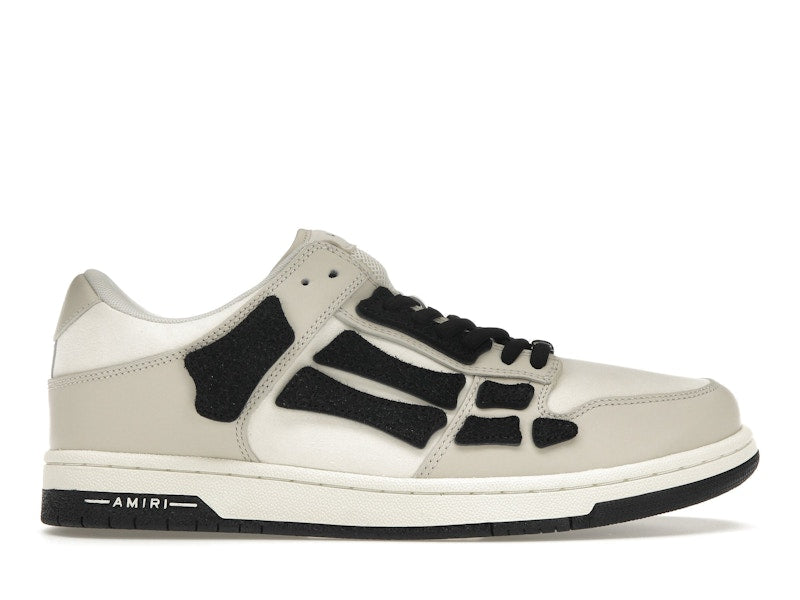 AMIRI Skel Top Low White Light Grey Black