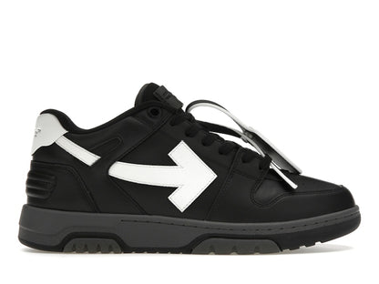 OFF-WHITE Out Of Office OOO Low Tops Black Grey White FW23