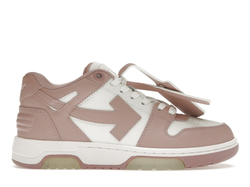 Off-White Out Of Office Calf Leather White Pink (Women's)