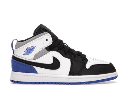 Jordan 1 Mid SE White Black Royal (PS)
