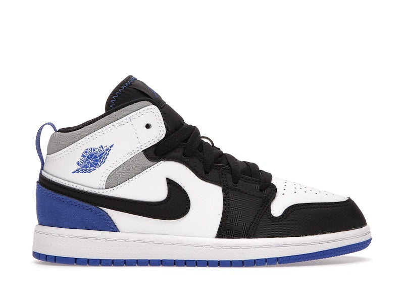 Jordan 1 Mid SE White Black Royal (PS)