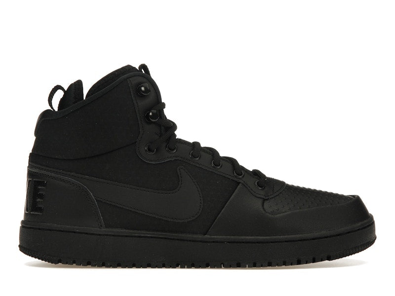 Nike Court Borough Mid Winter Triple Black