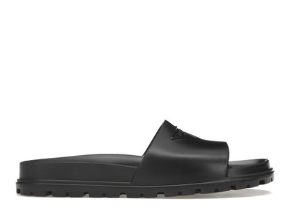 Prada Rubber Slides Black (Men's)