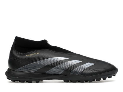 adidas Predator League Laceless Turf Core Black Carbon Gold Metallic