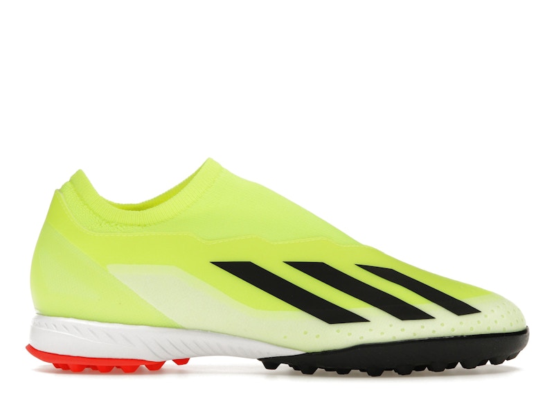 adidas Crazyfast League Laceless Turf Team Solar Yellow Core Black Cloud White