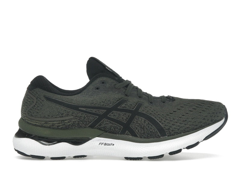 ASICS Gel-Nimbus 24 Olive Canvas Gunmetal
