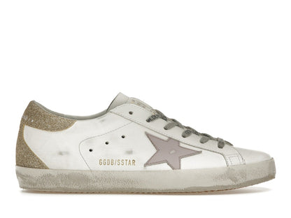 Golden Goose Superstar White Lilac Platinum (Women's)
