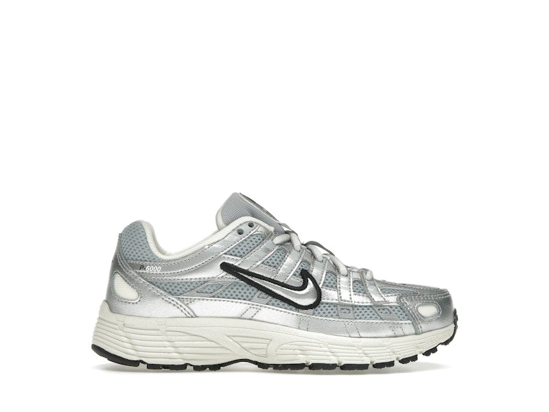 Nike P-6000 Metallic Silver Black (GS)