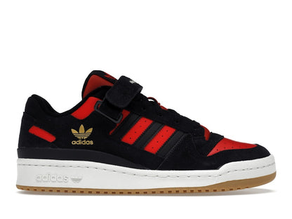 adidas Forum Low Core Black Core Black Vivid Red