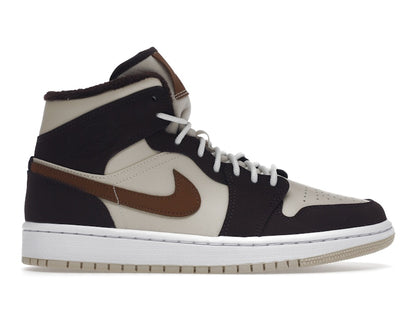 Jordan 1 Mid SE Brown Basalt Oatmeal (Women's)