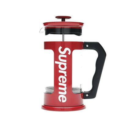 Supreme Bialetti 8-Cup French Press Red