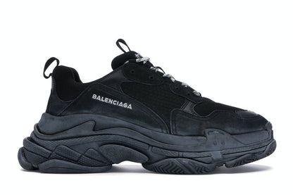 Balenciaga Triple S Triple Black (2018 Reissue) (Pre-Distressed)