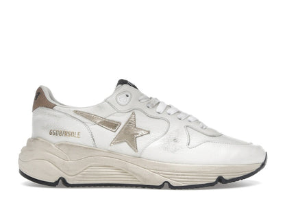 Golden Goose Running Sole White Gold (Women's)