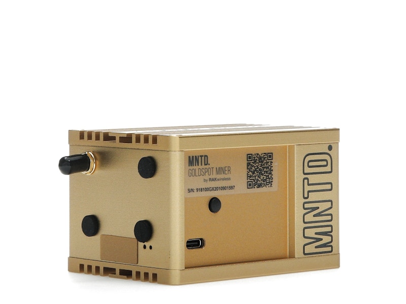 MNTD Helium Goldspot Miner (Limited Edition) 868 MHz UK Plug
