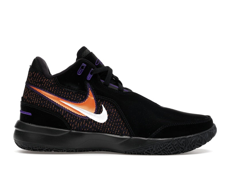 Nike Zoom LeBron NXXT Gen AMPD Black Field Purple Bright Mandarin