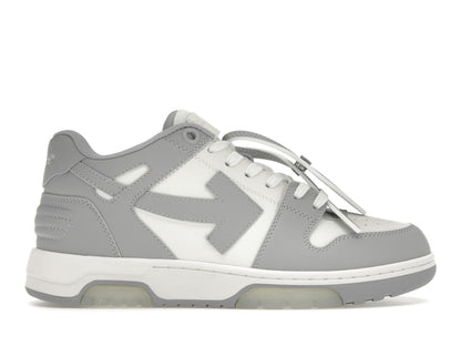 OFF-WHITE Out Of Office Low Grey White Off-White Heel Tab