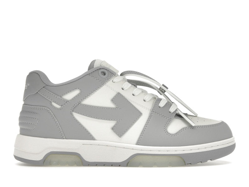 OFF-WHITE Out Of Office Low Grey White Off-White Heel Tab