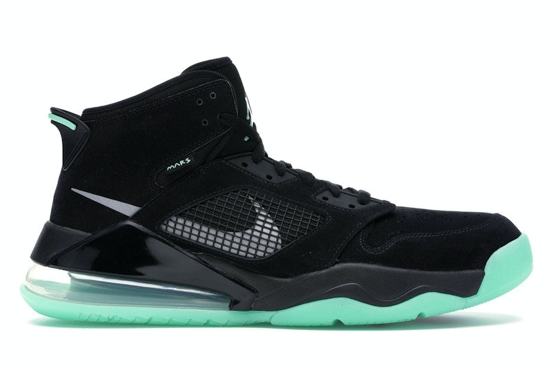 Jordan Mars 270 Black Green Glow