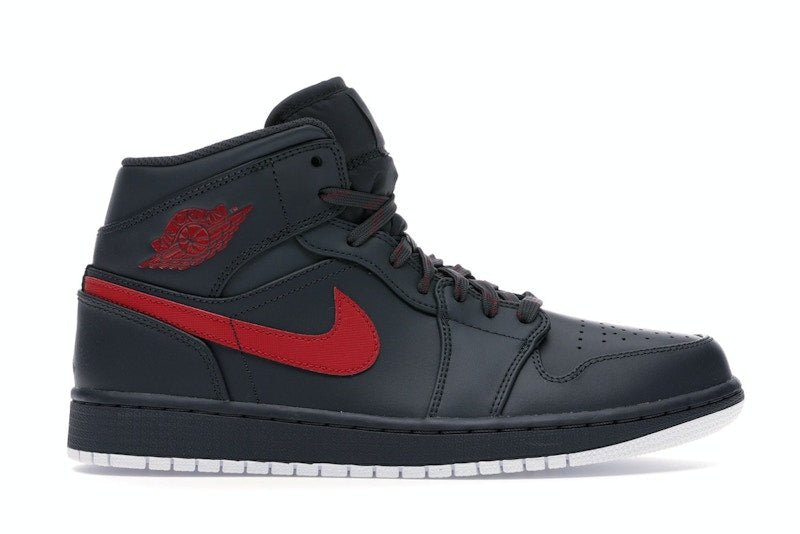 Jordan 1 Retro Mid Anthracite Gym Red